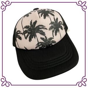 One Baby Trucker Hat Palm Trees NEW